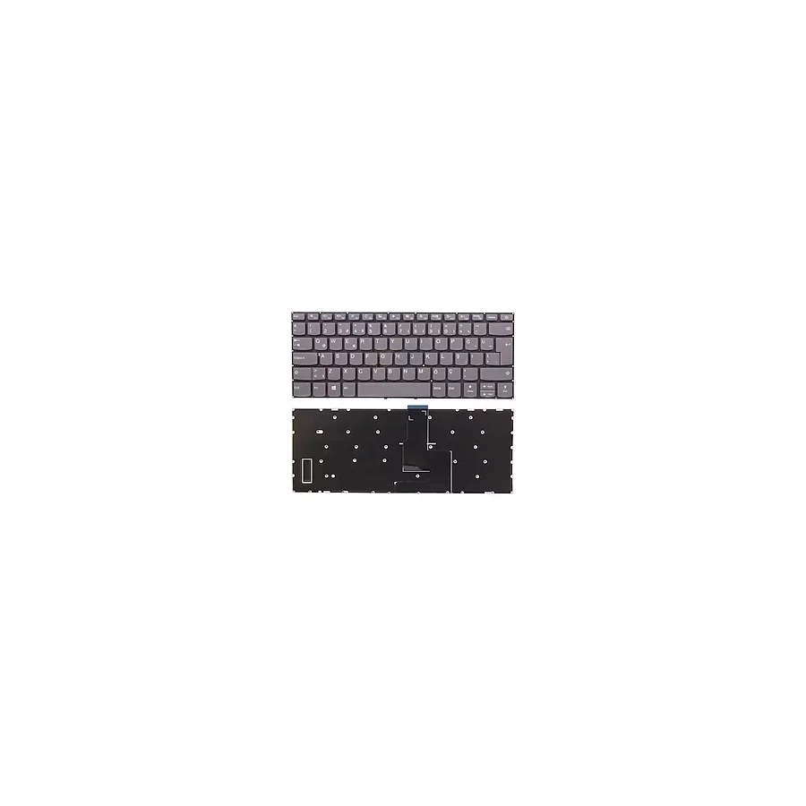 Afila Lenovo Ideapad 114ADA05 1-14ADA05 82GW Notebook Klavyesi Laptop Tuş Takımı (Füme, Gri TR)