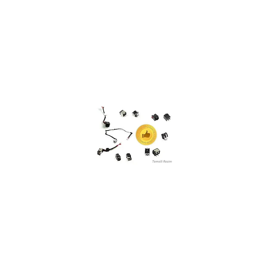 Afila Lenovo Yoga 3 PRO-1370 80HE Laptop Dc In Power Jack DC30100LO00 Kablolu Şarj Soketi