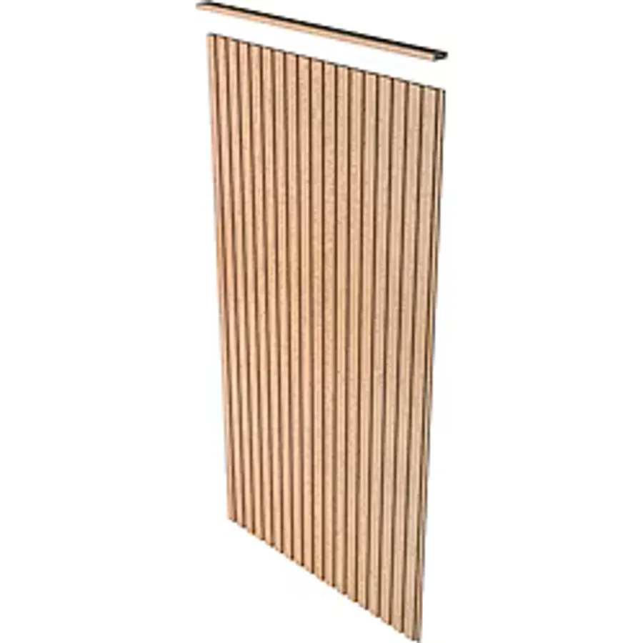 Ağaç Kokusu Beden Seçenekli Sidney Model Dekoratif, Duvar Çıtası Ham Ahşap Duvar Paneli, Boyanabilir Mdf Panel