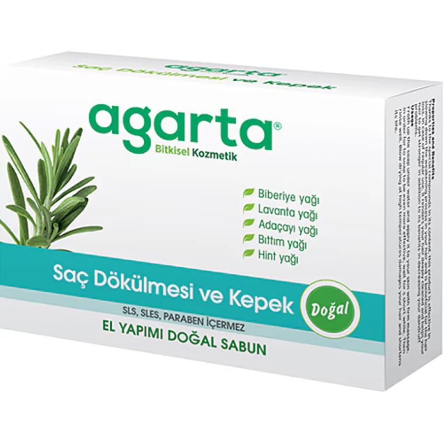 Agarta Doğal Bakım Saç Dökülmesine Karşı Sabun 150 gr