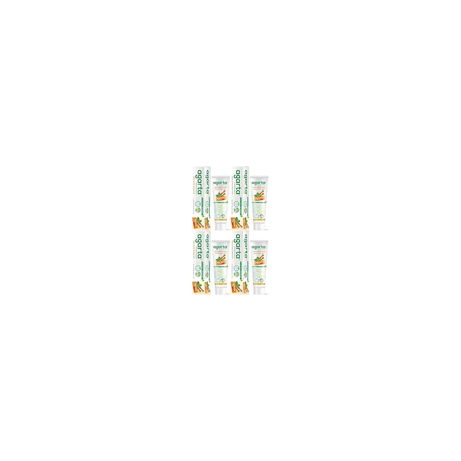 Agarta Doğal Diş Macunu 100ML Misvak özlü (4 Lü Set)