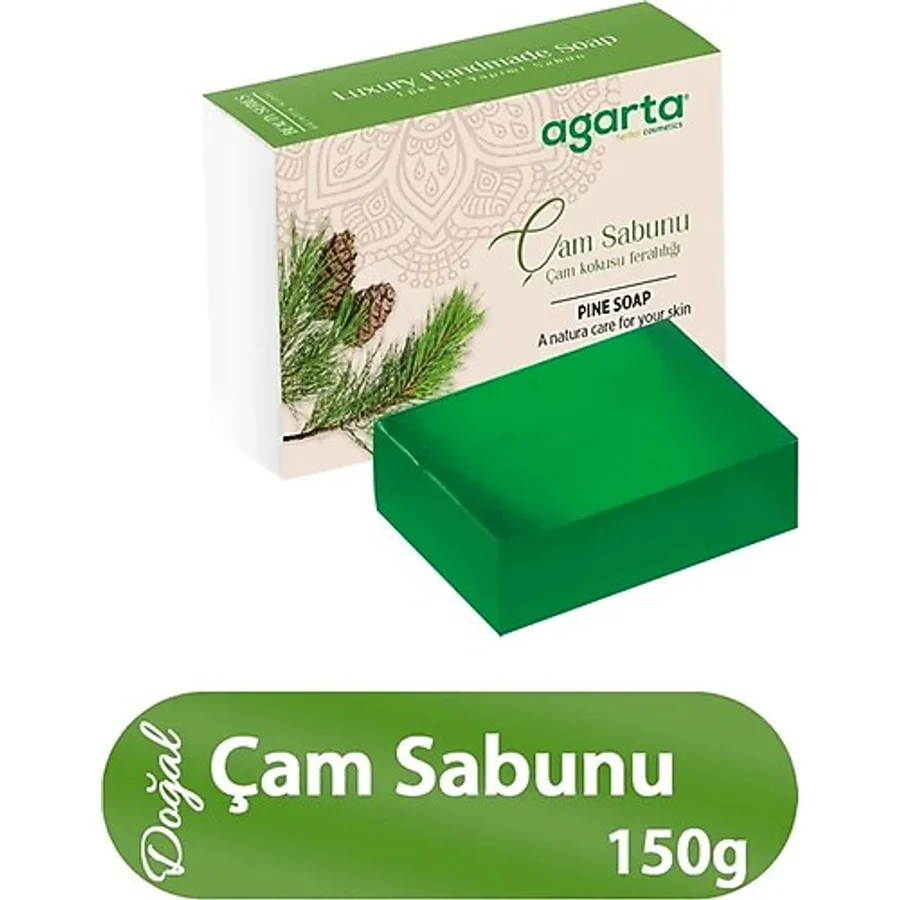 Agarta Doğal El Yapımı Çam Sabunu 150 Gr