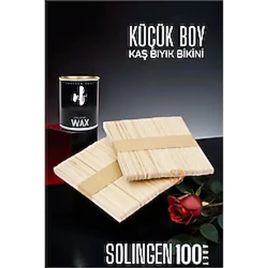 Ağda Spatulası Solingen Küçük Boy 100 ADET