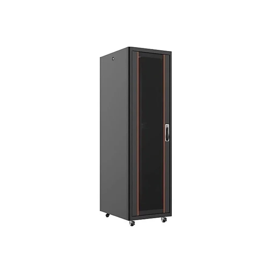 Ager 32U 600X600mm Dikili Tip Siyah Kabinet Vega Ag-Vb32u6060s1 Cam Kapak
