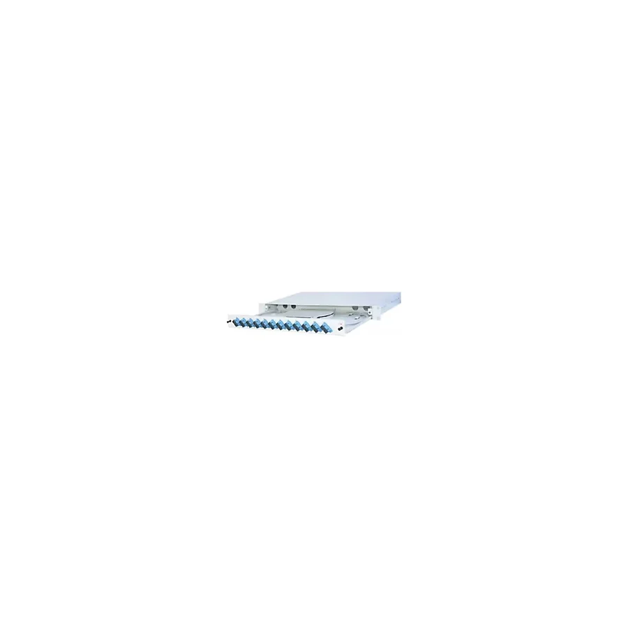Ager AG-FO01U12SCD-A-B1 SC DX 12 Port Fiber Patch Panel