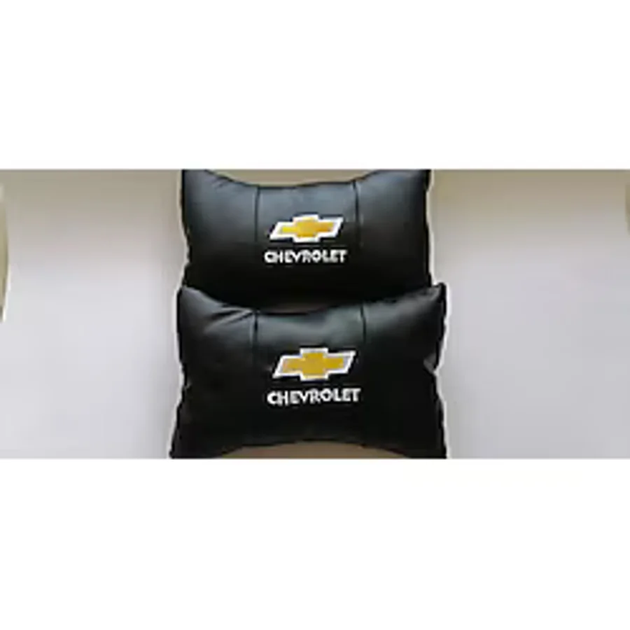 Agfa Chevrolet Logo Captiva Cruze Model Oto Araba Ofis Bel Destek Koltuk Boyun Yastığı Vinil Deri Nakış