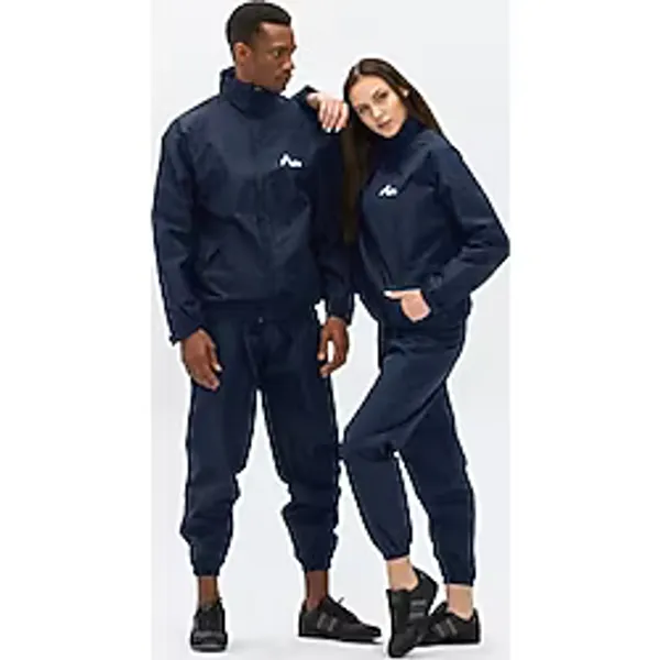 Agila Sauna Etkili Terleme Eşofmanı, Unisex, Lacivert, M Beden