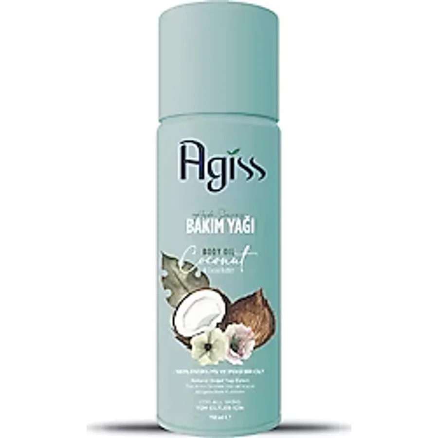 Agiss Ağda Sonrası Temizleme Bakım Yağı Hindistan Cevizi & Kakao 150 ml