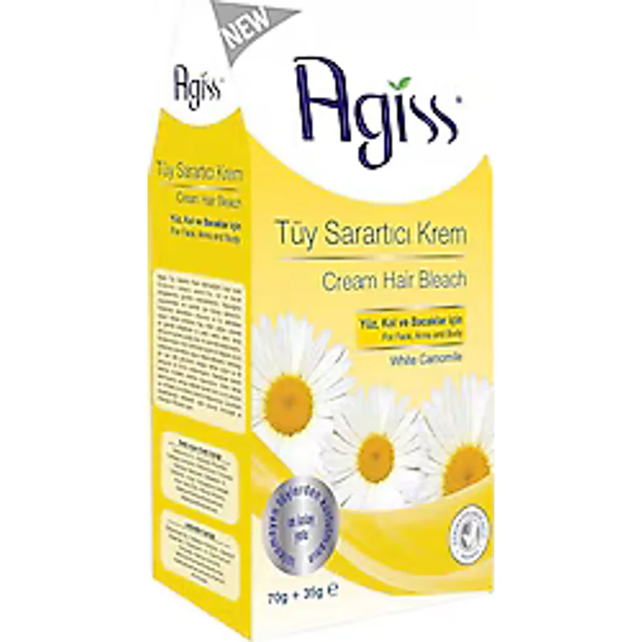 Agiss Doğal Papatya Özlü Tüy Sarartıcı Krem Set 70 gr + 35 gr