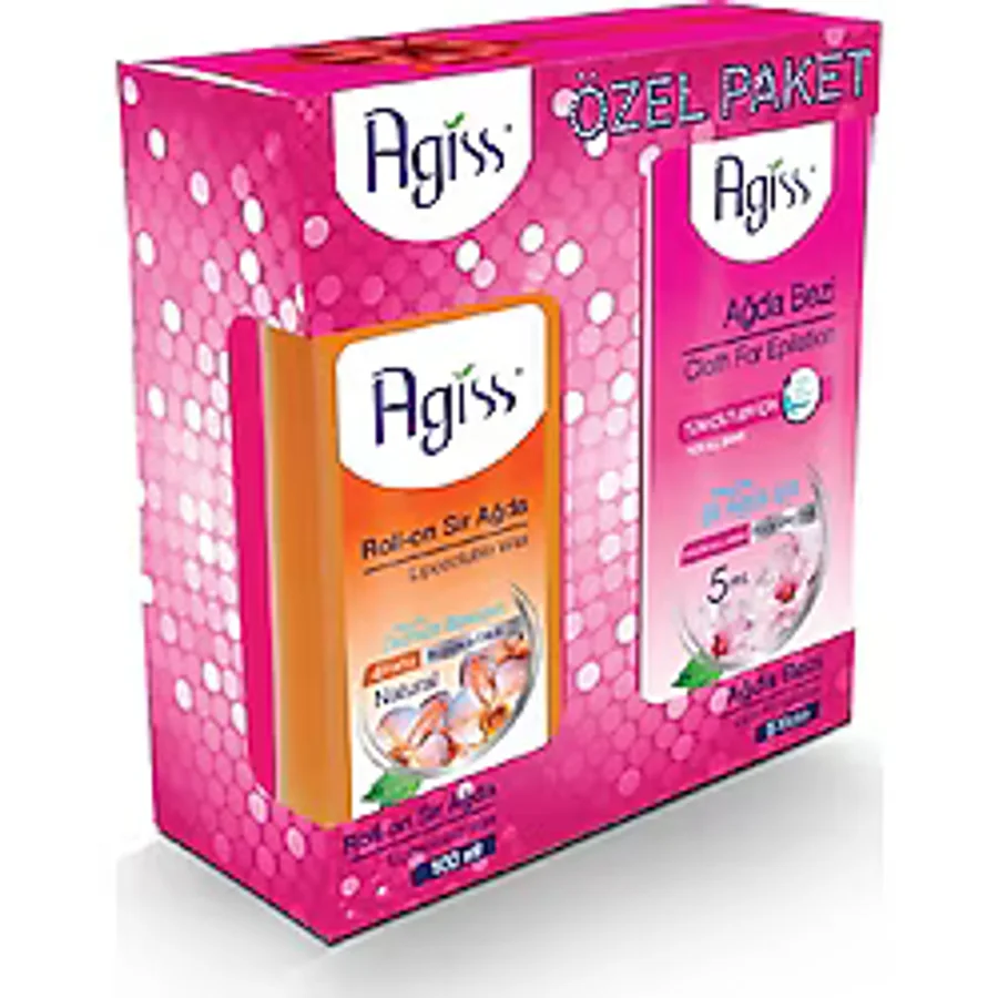Agiss s Roll-On Ağda Isıtıcılı Set
