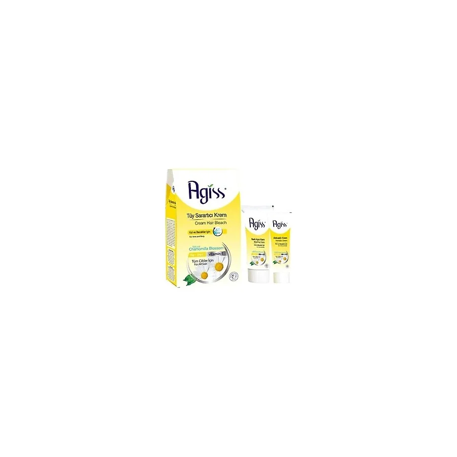 Agiss Tüy Sarartıcı Krem 70 gr + 35 gr - standart