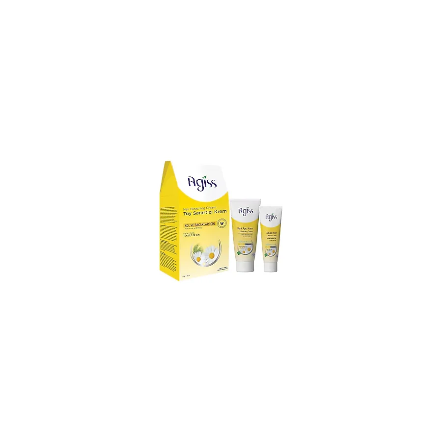 Agiss Tüy Sarartıcı Krem 70 ml + 35 ml