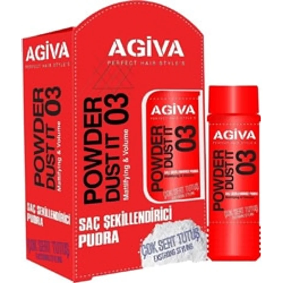 Agiva 03 Çok Sert Tutuş Şekillendirici 20 gr Saç Pudrası