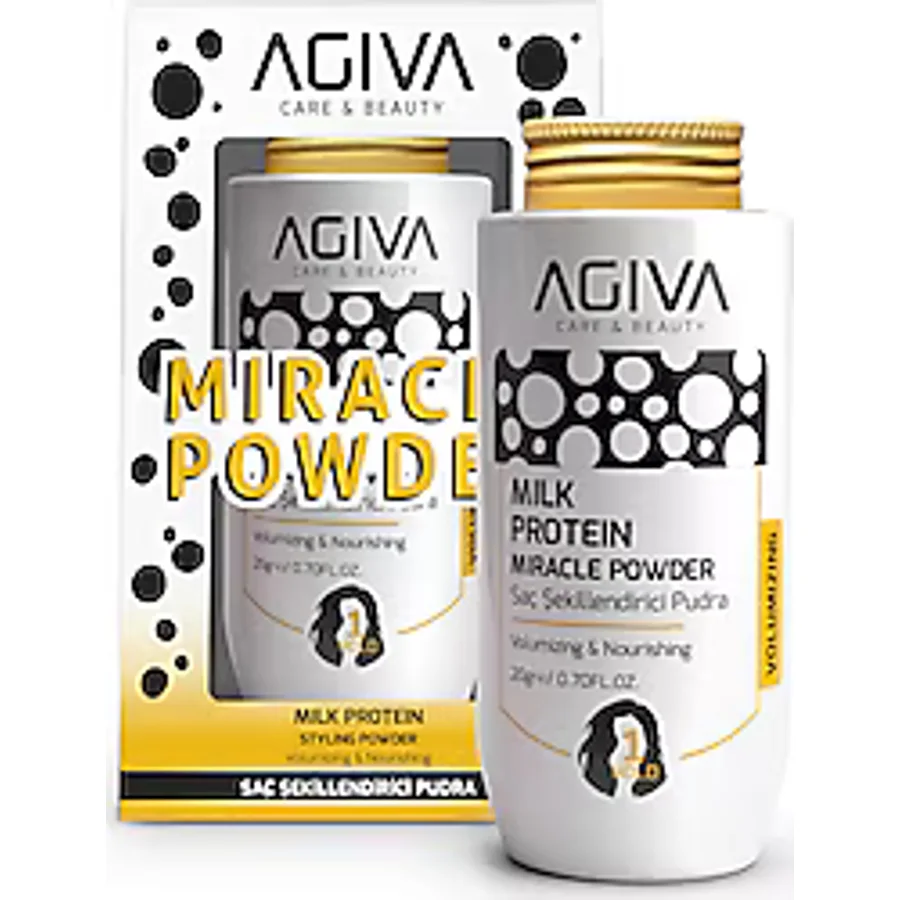 Agiva Milk Protein Miracle Şekillendirici 20 gr Saç Pudrası