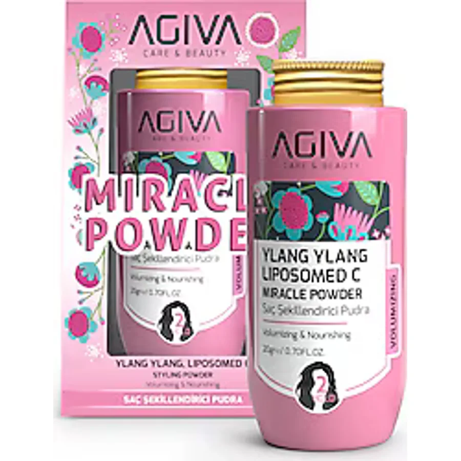 Agiva Ylang Ylang Lipozomed C Miracle 20 gr Saç Pudrası