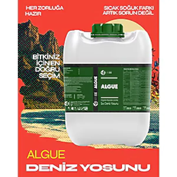 Agroege İthal Sıvı Deniz Yosunu Algue Gübre 20 LT