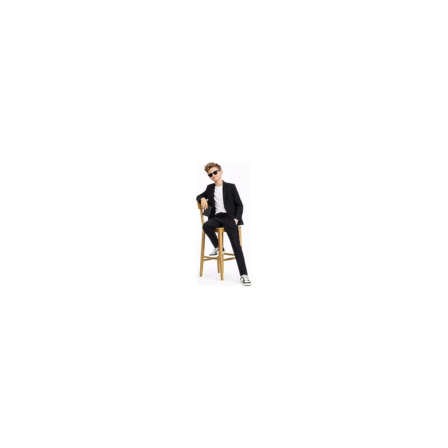AHENGİM Erkek Çocuk Modern Casual Slim Fit Takım Elbise Ak2850