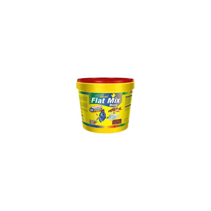 Ahm Flat Mix Menu 10 lt / 3 kg Granül Balık Yemi