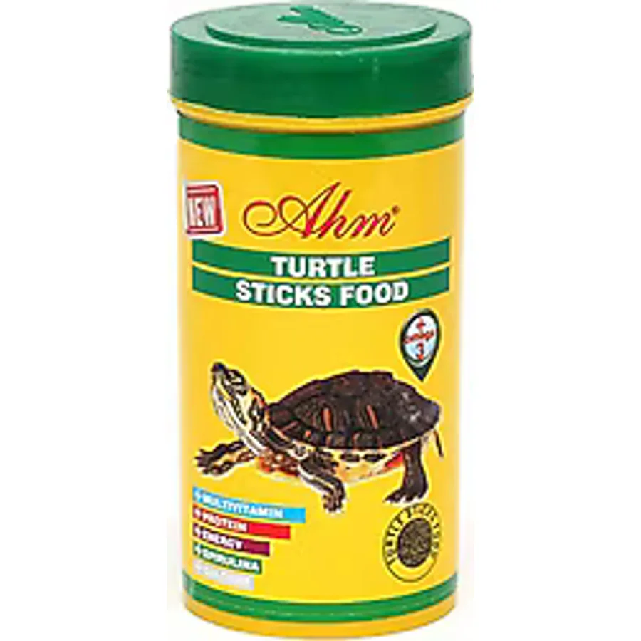 Ahm Turtle Sticks Green Food 250 ml Kaplumbağa Yemi