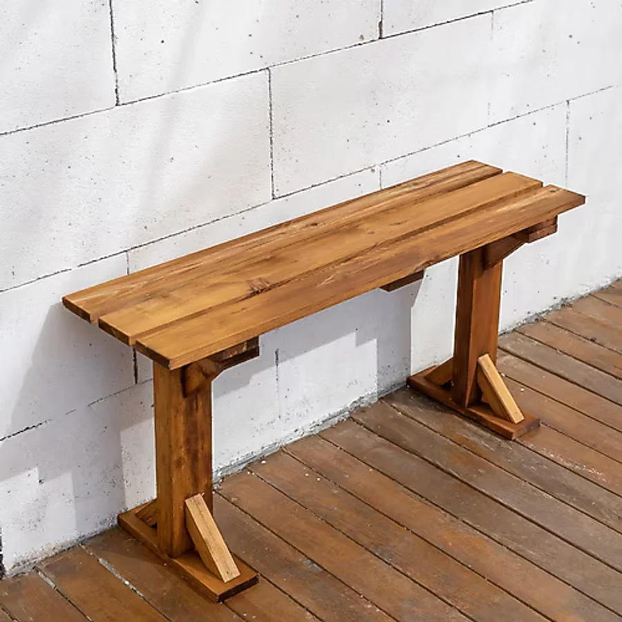 Ahsap Bank Mutfak Banki Bench 100Cm X 30Cm