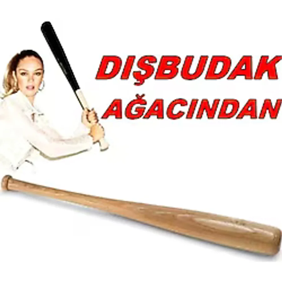 Ahşap Beyzbol Sopası Dışbudak Ağacından Bezbol Sopası 1.kalite