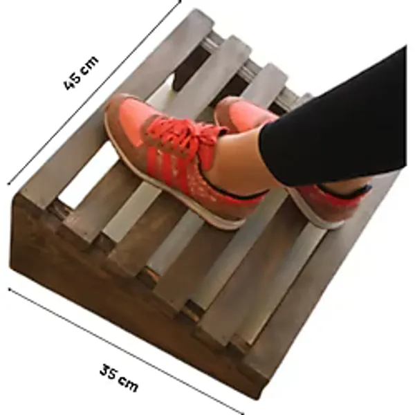 Ahşap Masa Altı Ayaklık Ayak Dayama Ayak Desteği 45x35