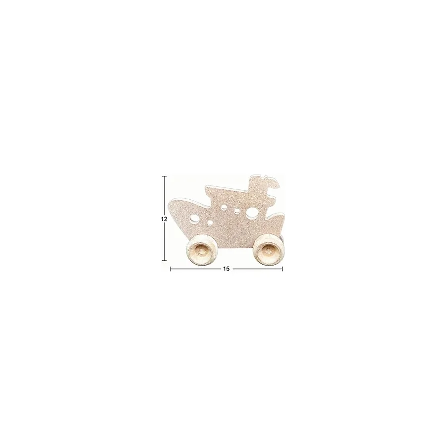 Ahşap Oyuncak Gemi 15X12cm Oy107