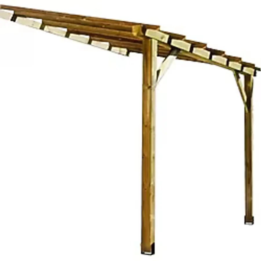 Ahşap Sundurma Çardak Gölgelik Bahçe Pergola Tente