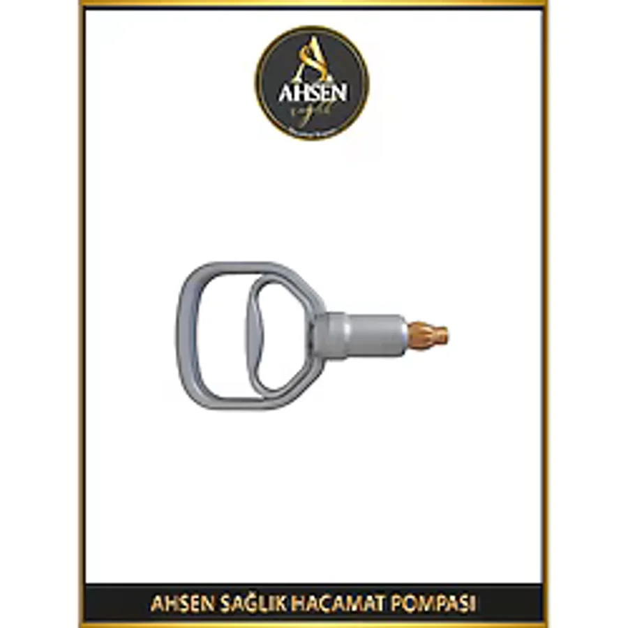 Ahsen Hacamat Dört Parmak Vakum Pompası - Şeffaf