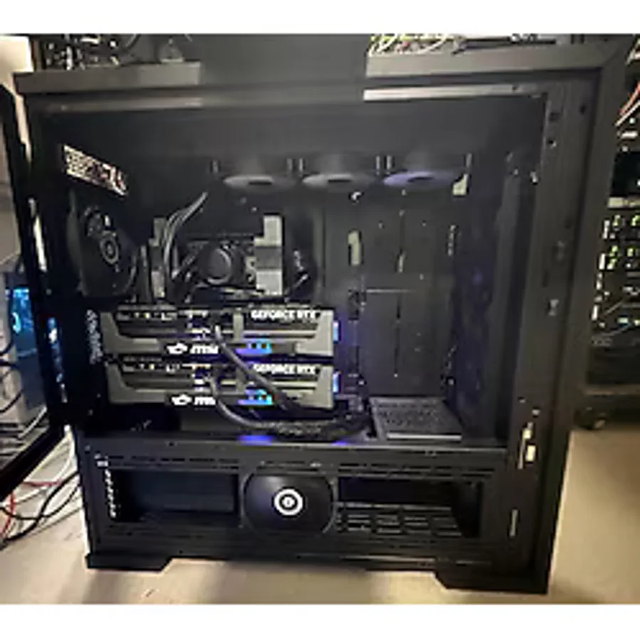 Aı & Render Workstatıon Çift Rtx 5090 WRX80 Threadrıpper - 2 TB - 2x32 GB
