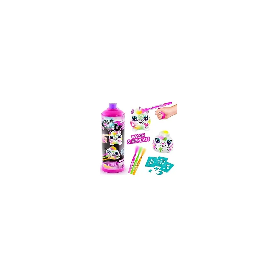 Airbrush Plush Sürpriz Mini Neon Peluş 2'li Paket