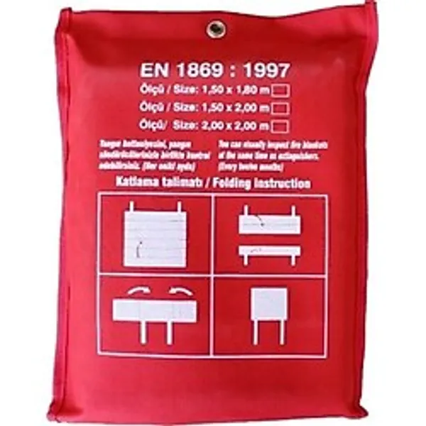 Aircraft Yangın Söndürme Battaniyesi 150 x 180