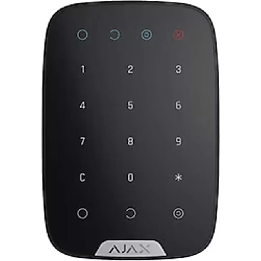 Ajax KeyPad Kablosuz Tuş Takımı Siyah