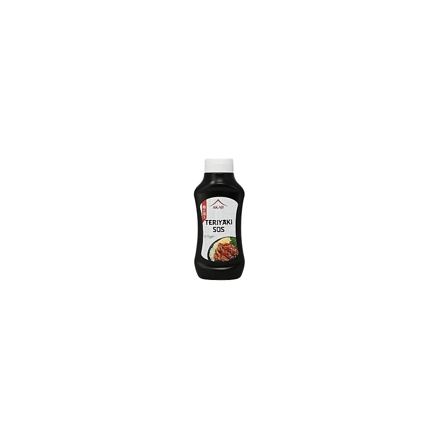 Akaji Teriyaki Sos 615 ml - Japonesque Sıkma Şişe - Et, Tavuk, Balık & Sebze İçin Premium Marinasyon ve Pişirme Sosu - Kestane Akaju - Option-1
