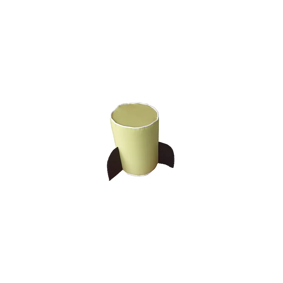 Akat Cosy Roket Yeşil Minder-Puf