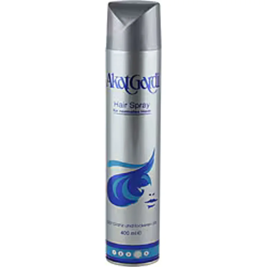 Akat Gardi Gri Güçlü Tutuş 400 ml Saç Spreyi