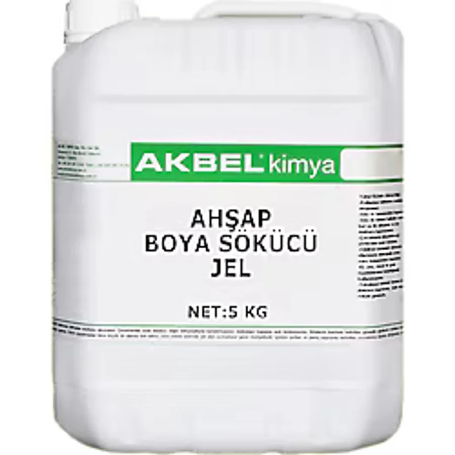 AKBEL AHŞAP BOYA SÖKÜCÜ JEL 5 KG