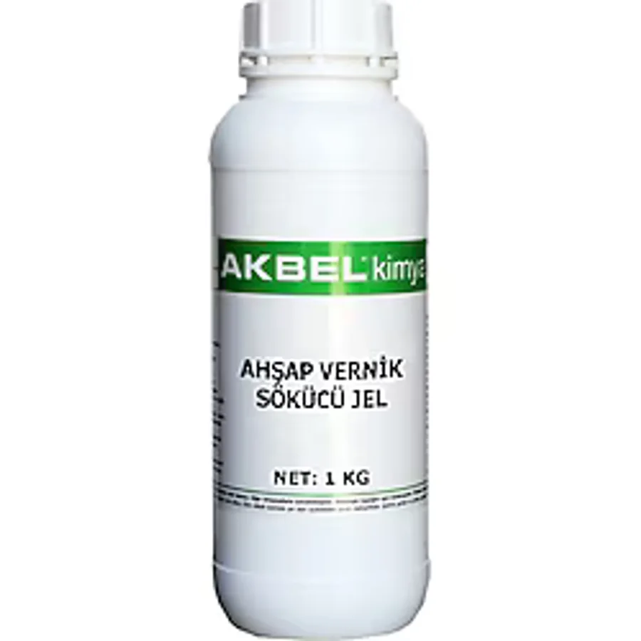 Akbel Ahşap Vernik Sökücü Jel 1 Kg