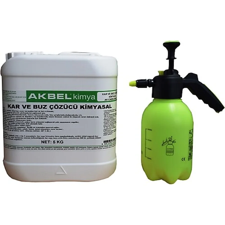 Akbel Uygulama Aparatlı 5 lt Kar ve Buz Çözücü