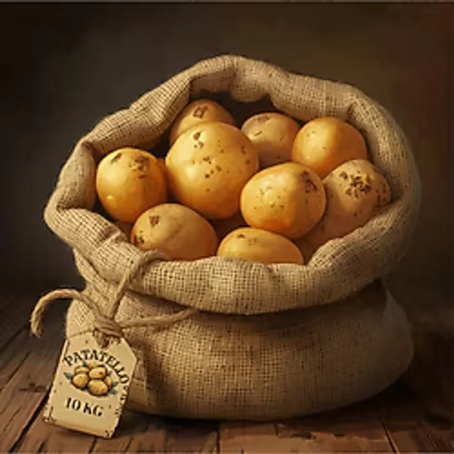 Akdeniz Kumpirlik Patates - 10 Kg