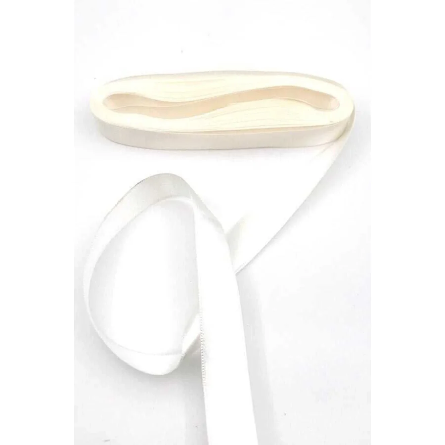 Aker Hediyelik Krem Saten Kurdela 3cm 10m Krem Saten Kurdele Şerit - 3cm Saten Kurdela - Kurdele - Kurdele - Kurde