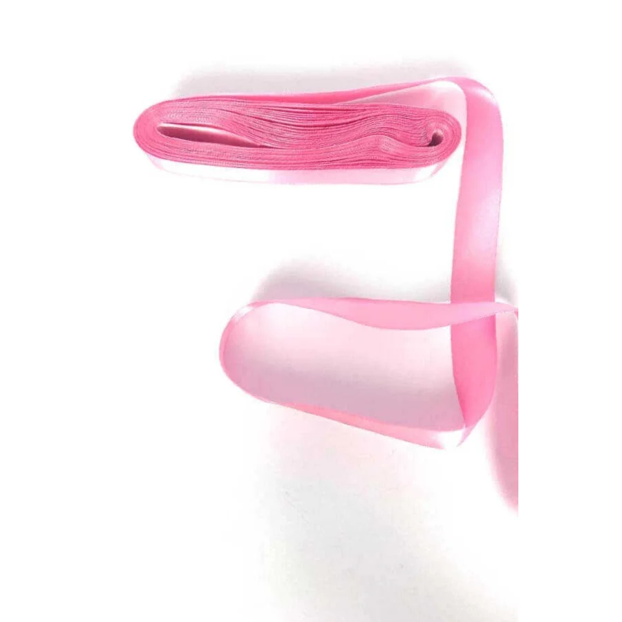 Aker Hediyelik Pembe Saten Kurdela 3cm 10m Pembe Saten Kurdele Şerit - 3cm Saten Kurdela