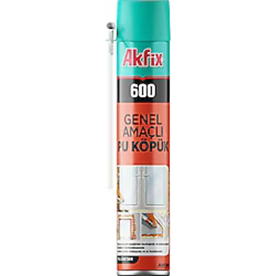 Akfix 600 Genel Amaçlı 600 gr Poliüretan Köpük
