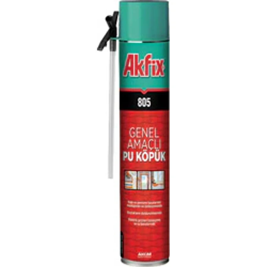 Akfix 805 750 ml Pipetli Genel Amaçlı Poliüretan Köpük