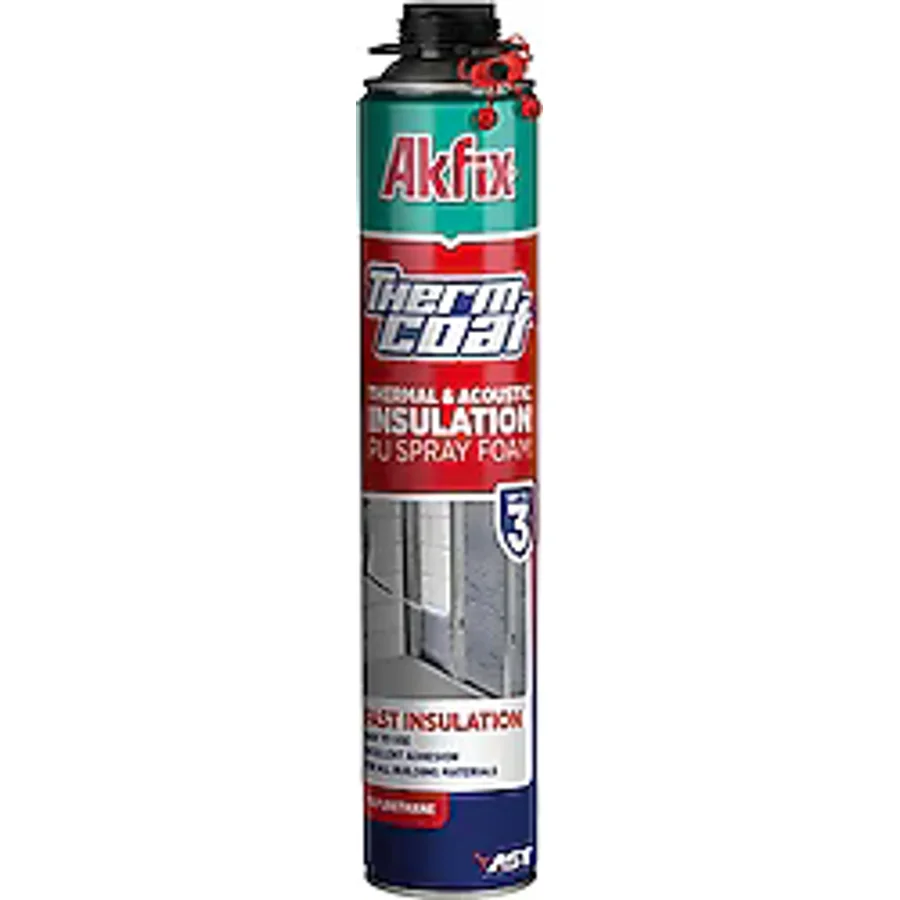 Akfix 930 gr Thermcoat Termal ve Akustik Yalıtım Köpüğü