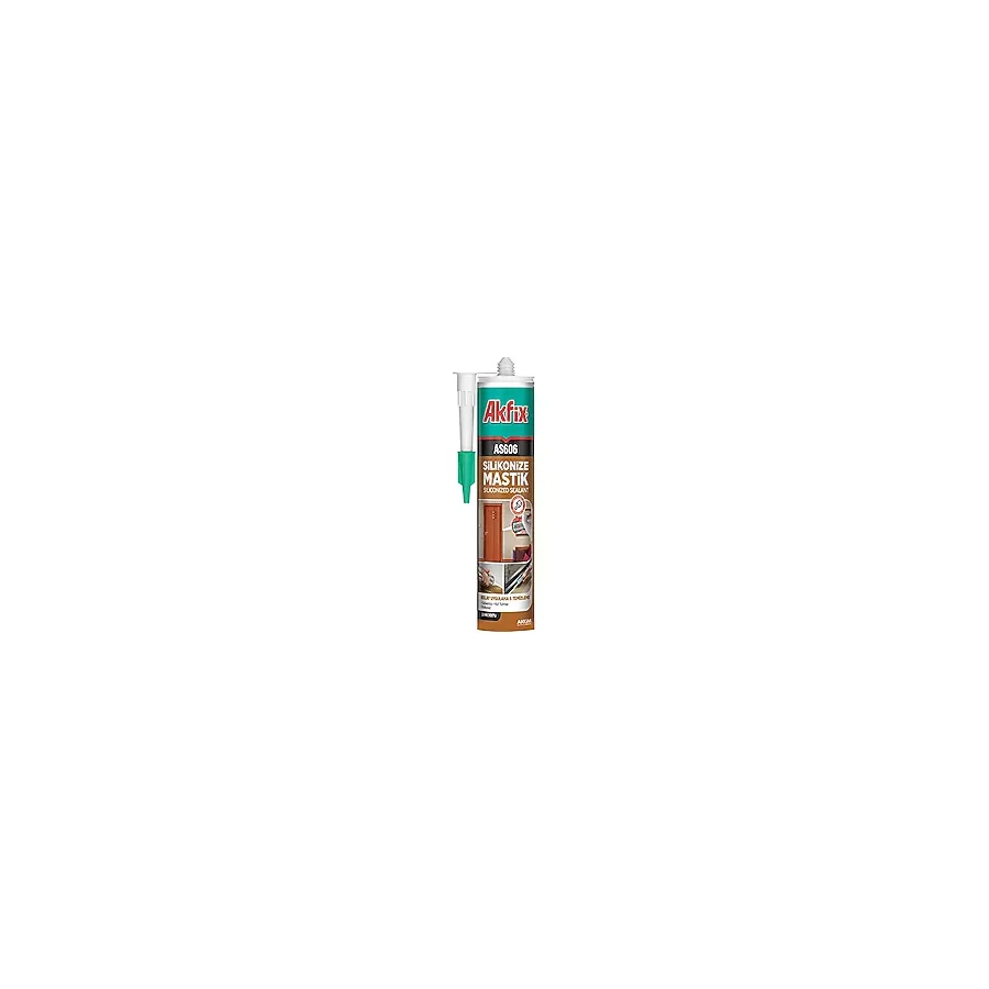 Akfix AS606 500 gr Krem Silikonize Mastik