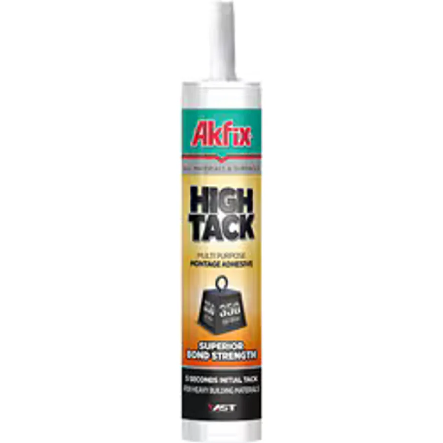 Akfix High Tack 290 ml Beyaz Genel Amaçlı Montaj Yapıştırıcı