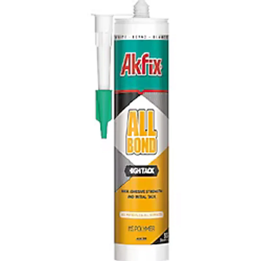 Akfix Ms757 Hıgh Tack Ms Poliüretan Mastik 290Ml Beyaz