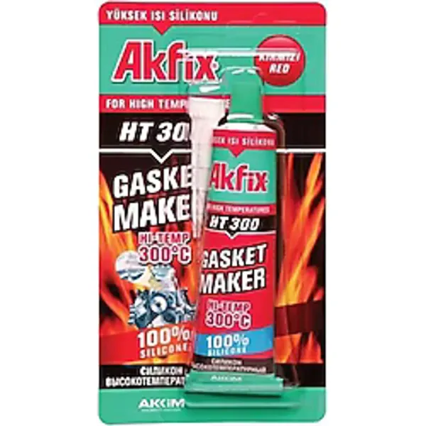 Akfix Rtv Sıvı Conta 50 Gr KIRMIZI