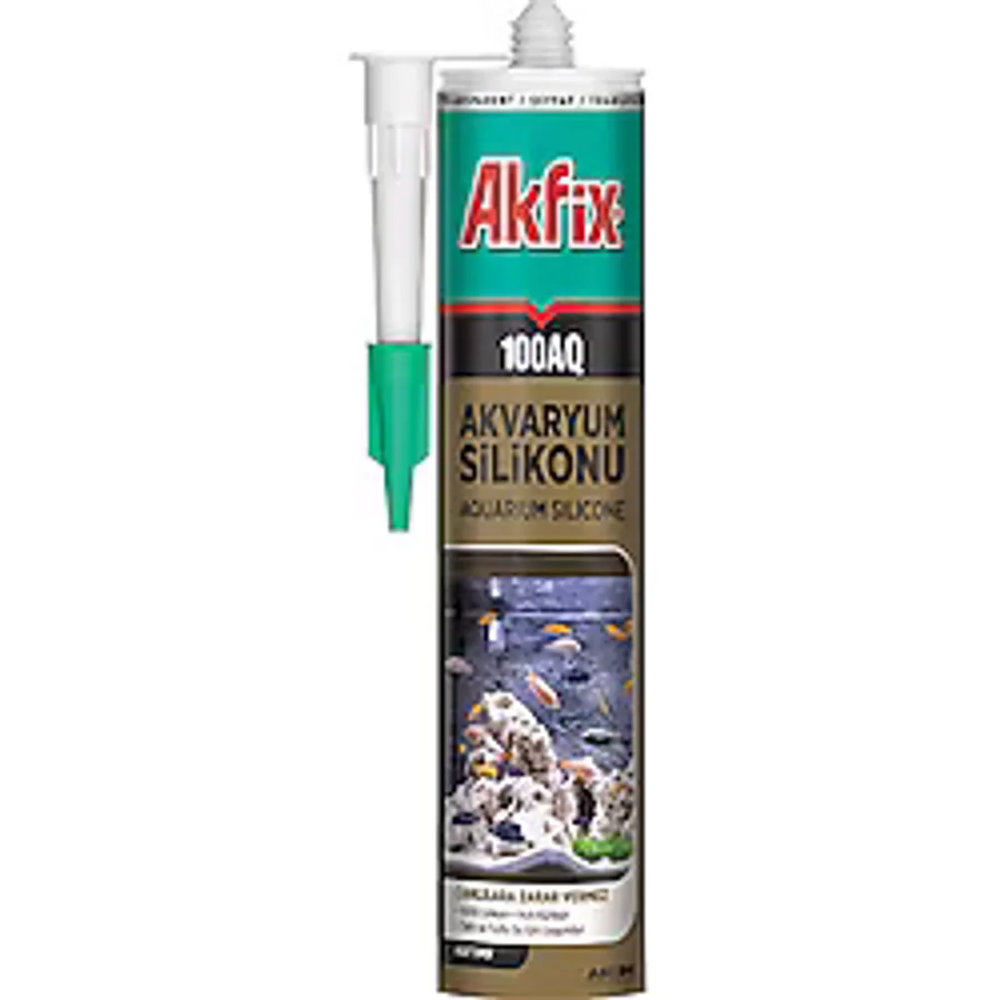 Akfix Şeffaf Akvaryum Silikonu 280 Ml Sa080